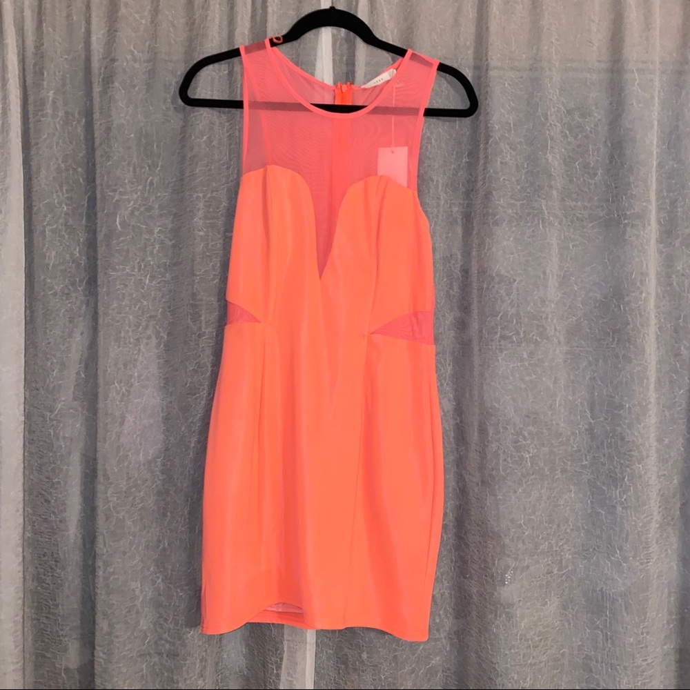 Sheer-Back Mini